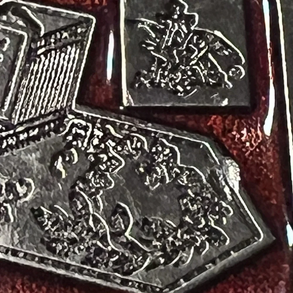 Vintage Budweiser 2241 King of Beers Anheuser Busch Belt Buckle Made In USA 70s